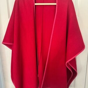 Tuckernuck Vibrant Red Poncho